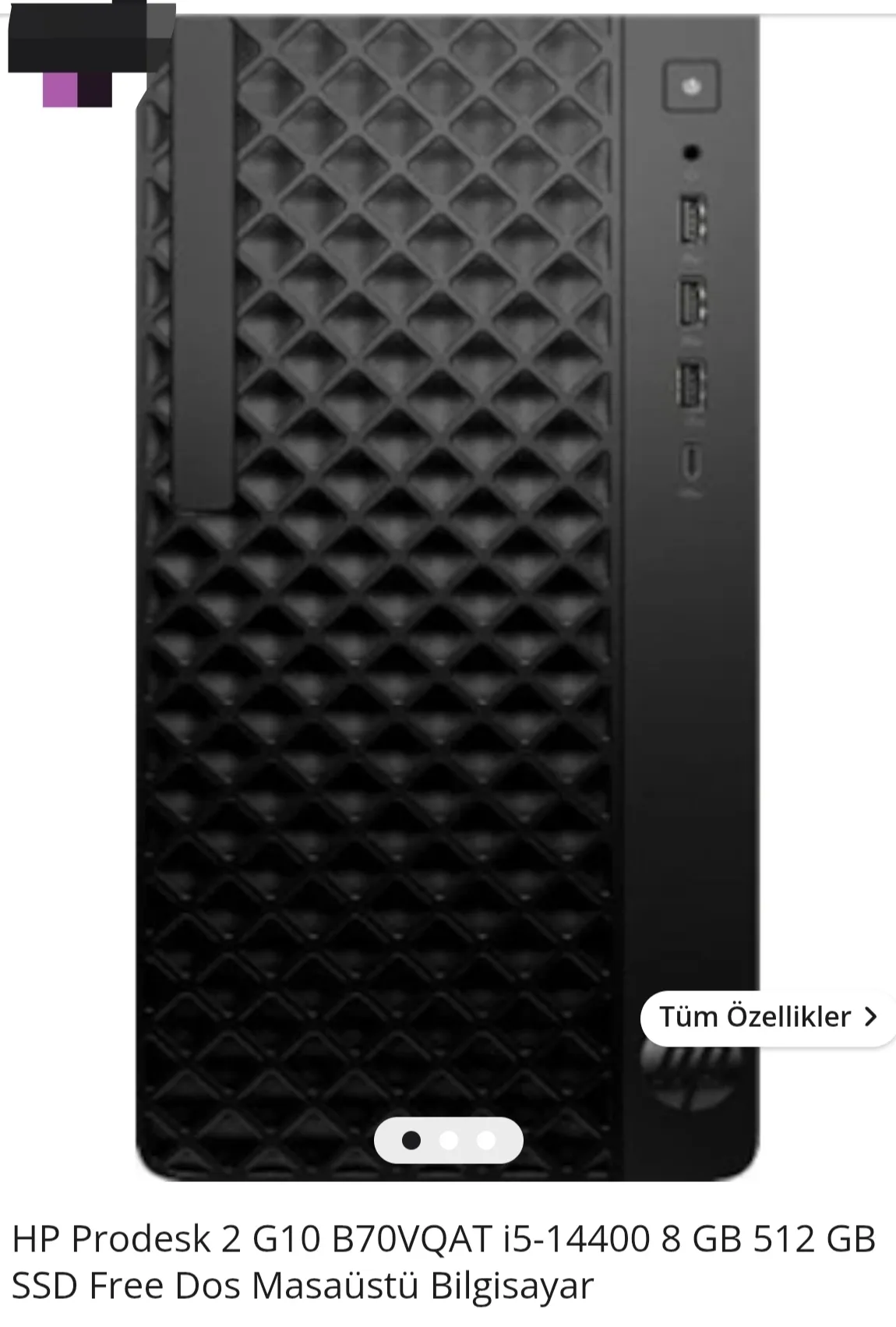 HP Hpi5kasa - i5 14. Nesil 8 GB 512 GB price_label: 36000 TL