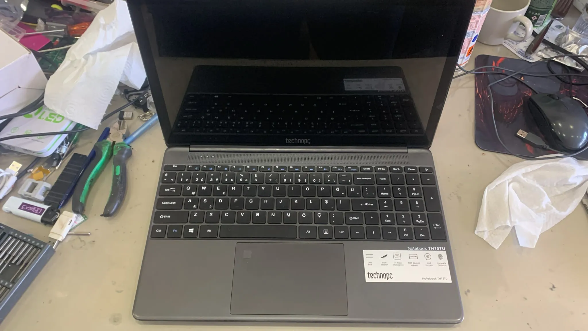 Teknopc Teknopc - Intel Core i5 11. Nesil 8 GB DDR4 256 GB NVMe price_label: 13500 TL